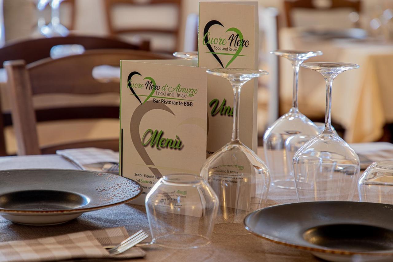 Cuore Nero Food And Relax Santo Stefano Di Sessanio Ngoại thất bức ảnh